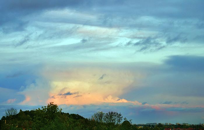 Cumulonimbus clouds